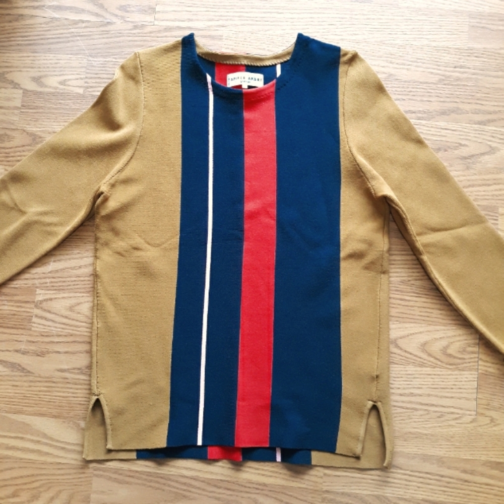 Apiece Apart Multicolor Crew Neck Sweater